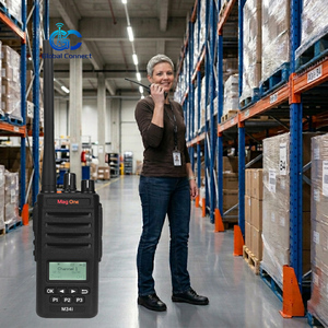 Radio numérique portable UHF 4W 128 canaux DMR compacte longue portée pour Motorola MagOne M34i, talkie-walkie bidirectionnel IP54 - Product Image 3