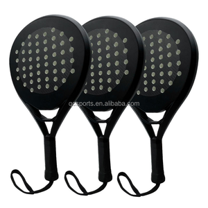 Raqueta de Pádel de Fibra de Carbono 18K de Alta Calidad 2025, Forma Redonda, Potente, con Empuñadura de Poliéster, Portátil, para Deportes al Aire Libre, Principiantes, 360g - Product Image 2