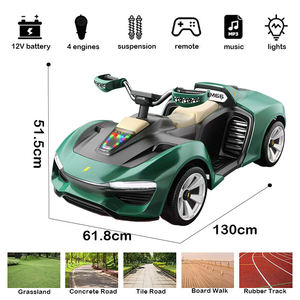 <span class=keywords><strong>Auto</strong></span> Elettrica per Bambini di Alta Qualità con Batteria 12V <span class=keywords><strong>e</strong></span> Telecomando, Macchina Cavalcabile per Ragazzi <span class=keywords><strong>e</strong></span> Ragazze - Product Image 6