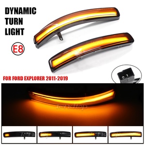 Feux de clignotants séquentiels pour rétroviseurs Ford Explorer 2011-2019 LHD, clignotants dynamiques, feux de coin LED - Product Image 5