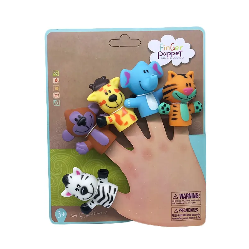 10 Stück Lustig Baby Kinder Finger Tier Pädagogische Geschichte Spielsachen 