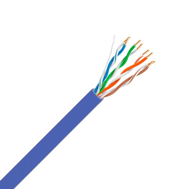 Communication Cable 24AWG CAT5E UTP Solid Bare Copper PVC Insulated 1000FT/305M