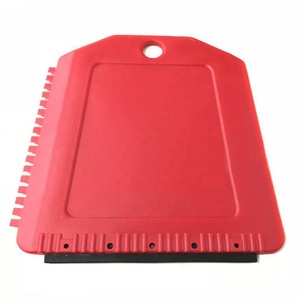 3 trong 1 cửa sổ xe làm sạch scraper thẻ xe kính chắn gió Ice squeegee scraper cho phá vỡ, cạo, lau Băng - Product Image 1