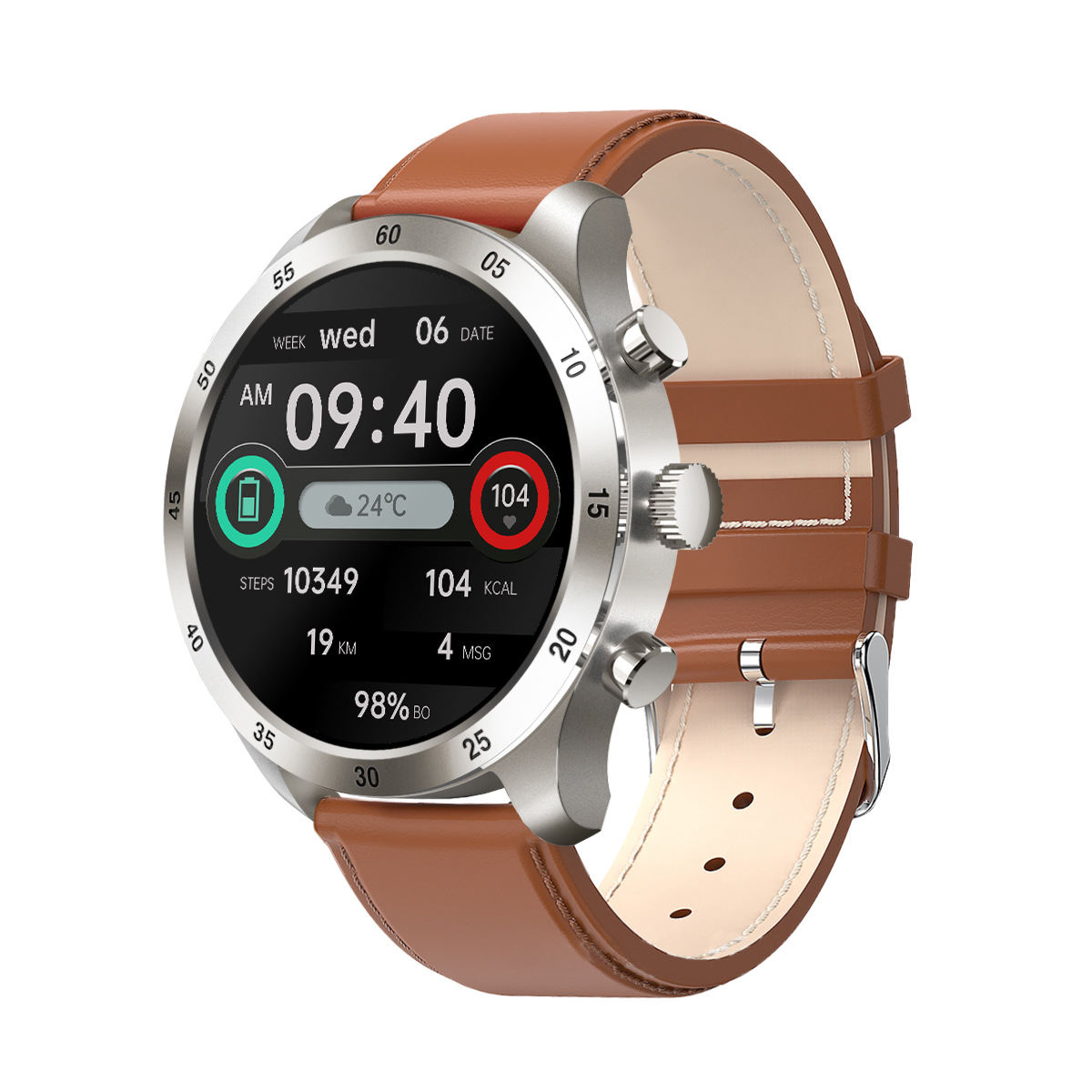 สีน้ำตาล