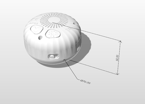 OEM ODM support veilleuse <span class=keywords><strong>bruit</strong></span> <span class=keywords><strong>blanc</strong></span> dispositif de détection de cri bébé apaisant caisse de résonance - Product Image 5