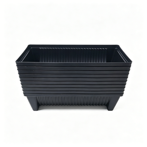 <span class=keywords><strong>Berserk</strong></span> Bandejas de Plástico Conductivas Apilables para PCB, Cajas Antiestáticas Pequeñas, Estante ESD - Product Image 5