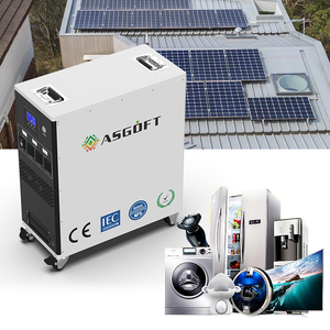High Capacity 6.6kwh 6kWh Home Outdoor All-in-one ESS Portable Power Station <b>Solar</b> Battery Power Bank 3kw Hybrid Inverter - Product Image 1