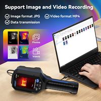 Caméra thermique NF-524, résolution IR 120x90, imageur thermique, pointeur laser, écran LCD 2,8 pouces, caméra infrarouge portable