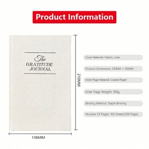 Custom Print Diary with logo Hardcover Linen Fabric Cover Green <b>A5</b> <b>Lined</b> Monthly goal Journal Planner Writing <b>Notebooks</b> - Product Image 3