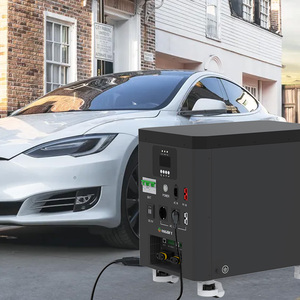 Station d'Énergie Portable Domestique <span class=keywords><strong>de</strong></span> 6,6 kWh avec Onduleur MPPT 6000 W, <span class=keywords><strong>Panneaux</strong></span> <span class=keywords><strong>Solaires</strong></span> et Batterie au Lithium pour Utilisation en Voiture - Product Image 4