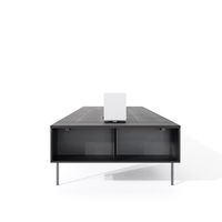 Postes de travail de bureau à zone de travail ouverte de haute qualité Table de bureau d'ordinateur 2/4/6 places