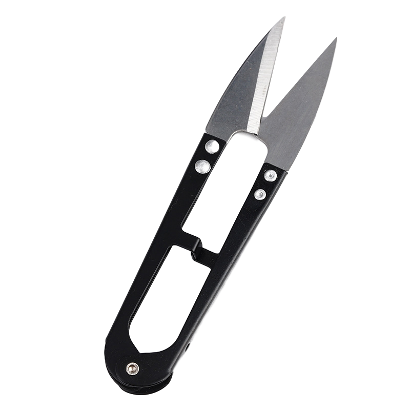 U-образные ножницы для резки пряжи, ножницы для пряжи, многоцветная ручка для резьбы