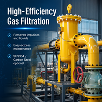 Station de régulation de pression de gaz naturel en acier au carbone montée sur châssis, système de dosage et de filtration, décompression à trois étages pour