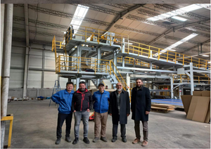 Z loại các tông sóng sản xuất và <span class=keywords><strong>Stacker</strong></span> dòng Fanfold máy - Product Image 2