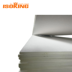Isoking แผงฝ้า<span class=keywords><strong>เพดาน</strong></span>ไฟเบอร์กลาสอะคูสติก NRC Class A Fire rated สำหรับสำนักงาน - Product Image 1