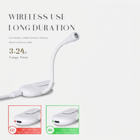 Lampe de lecture de poche rechargeable pour la protection des yeux, mini lampe de lecture LED USB, lampe de lecture portable à clip