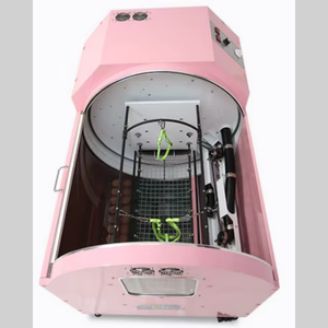 เครื่องเป่าขนสัตว์เลี้ยงทำจากสแตนเลสและเหล็กเครื่องเป่าขนสัตว์เลี้ยงเครื่องเป่าลมสุนัขสัตว์ขนาดเล็กพร้อมแหล่งจ่ายไฟแบตเตอรี่ - Product Image 2