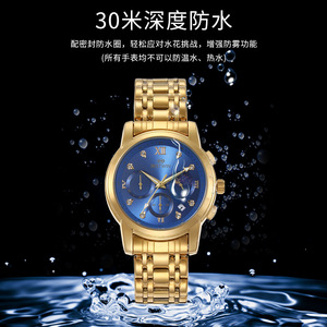 2026 Luxury Men's Business Quartz <b>Watch</b> - Waterproof Luminous Calendar Wristwatch, High-Quality Craft, Bulk Supply - Product Image 3