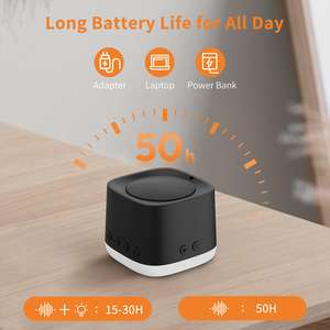 Rechargeable White Noise Sound Machine with Breathing Night <b>Light</b>,Timer Memory Portable for Travel Baby <b>Sleep</b> Adult - Product Image 2