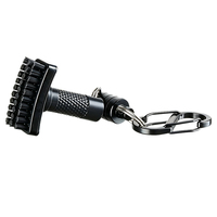 Brosse de nettoyage pour mini-club de golf en gros avec crochet, brosse de golf portable à poils rigides, logo personnalisé et marque privée disponibles