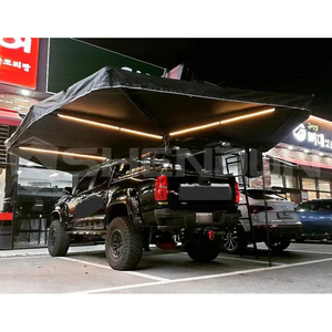<span class=keywords><strong>Auvent</strong></span> <span class=keywords><strong>de</strong></span> toit <span class=keywords><strong>de</strong></span> voiture autoportant SNDN 4x4 4WD pour camping en extérieur, tente latérale 270 LED avec <span class=keywords><strong>auvent</strong></span> latéral en toile <span class=keywords><strong>de</strong></span> coton, abri <span class=keywords><strong>de</strong></span> toit pour <span class=keywords><strong>caravane</strong></span> - Product Image 4