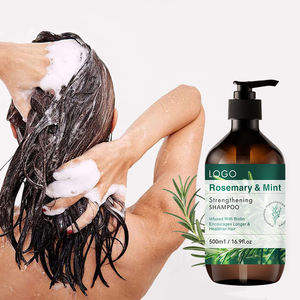 Producto para el Cuidado del Cabello Afro con Rastas, Champú y Acondicionador Orgánico de Menta y Romero con Etiqueta Privada - Product Image 1
