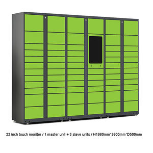 Haute qualité d'écran tactile de <span class=keywords><strong>service</strong></span> d'individu intelligent postaux casier/intelligent casier de stockage/intelligent de casier de livraison de colis machine de kiosque - Product Image 5