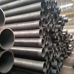 Tubo de hierro ERW Tubo de acero soldado de 6 metros Tubo de acero de carbono negro Erw redondo - Product Image 2