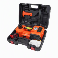 Gonfleur de pneus portable à LED DC12V 13A 5T, cric hydraulique électrique pour la réparation de véhicules et le changement de pneus