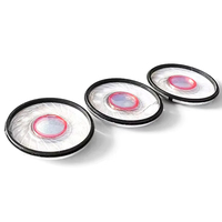 Vente directe usine – Haut-parleur micro-casque personnalisé 36*5.4mm 36mm 32Ohm 20mW 0-20kHz à décibels élevés pour casques et écouteurs