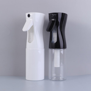 Plastic Sprayer Spray Bottle Plastic Plastic Mist Spray Bottle 300ml 10oz Transparent Plastic Trigger Sprayer Water Mist Flairosol Continuous Hair Spray Bottle For Barber