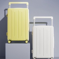 Ensemble de bagages de voyage intelligents à chargement USB, avec poignée large et roues silencieuses en PC, pour hommes - Vente en gros