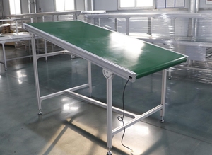 OEM Ayarlanabilir Hız ve Yükseklik PVC Alüminyum Bantlı Konveyör Ayarlanabilir Otomatik Motorlu - Product Image 4