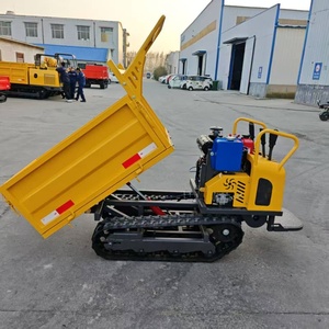 Mini-dumper sur chenilles CE EPA Euro 5, 0,8 tonne/1 tonne, camion à benne sur chenilles pour la construction et le jardinage - Product Image 5