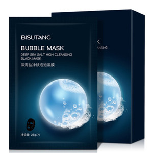 OEM/ODM Làm Sạch Sâu Mụn Đầu Đen Clay Facial Mặt Nạ Than Tre Tẩy Tế Bào Chết Tấm Đen O2 Oxy Bong Bóng Mặt Nạ - Product Image 4