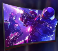 Monitor Gaming AOC CQ27G2X de 27 Pulgadas, 2K, 180Hz, 1ms, IPS, Anti-Luz Azul, 16:9, DP, 250cd/m², 120% SRGB, Ángulo de Visión de 175°, 120% Black