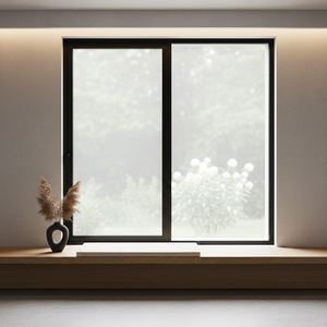 Fenêtres coulissantes en aluminium sur mesure à <span class=keywords><strong>prix</strong></span> direct usine, cadre noir, double <span class=keywords><strong>vitrage</strong></span>, design moderne, fenêtre écoénergétique - Product Image 6