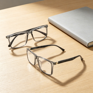 Gafas <span class=keywords><strong>de</strong></span> Lectura Clásicas Ligeras y Modernas con Marco Transparente, Anti Luz Azul, para Computadora, Oficina y Hogar, para Presbicia - Product Image 3