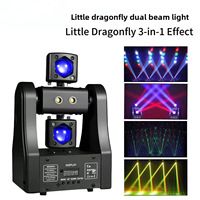 Projecteur de scène à tête mobile LED RGB 48W avec faisceau laser, contrôle sonore DMX512, effet stroboscopique pour DJ, discothèque, bar, KTV