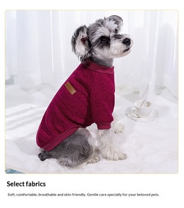 Pull pour chien tricoté chaud et facile à enfiler, design rapide à mettre, idéal pour les petits et moyens chiens, usage quotidien – Grande Vente - Product Image 5