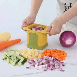 하이 퀄리티 다기능 가정용 야채 쵸퍼 수동 슬라이서 커터 다이서 감자 양파 당근 도구 - Product Image 1