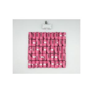 Las más nuevas bolsas de caca de perro rosa ecológicas de 50 rollos, Material De plástico reciclable con cordón conveniente para una eliminación de residuos de mascotas - Product Image 1