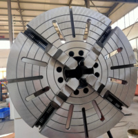 Tour à métaux horizontal robuste Yade CNC CW61125*2000, alésage de broche 130 mm, diamètre de rotation 1600 mm, fonctionnement automatique 4 axes