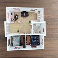 Meilleur Prix Maison Conteneur Pliante Extensible Isolée 40ft 20ft Villa Préfabriquée Étanche Maison Mobile Préfabriquée