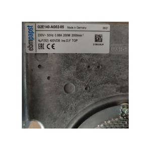Ventilateur centrifuge de refroidissement ebmpapst G2E140-AG02-05 230V AC 200W 0.88A 140mm 2000RPM IP20 Siemens pour chauffe-eau - Product Image 6