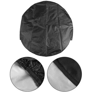 Fundas para neumáticos de 81 cm, impermeables, de poliéster, negras, para protección de vehículos recreativos - Product Image 3