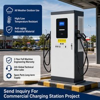 Estación de Carga para Vehículos Eléctricos AC DC 7kw 22kw 60kw 80kw Tipo 1 Tipo 2 J1772 NACS GBT CCS1 CCS2 Carga Rápida Inteligente OCPP de Pie OEM Venta al por Mayor