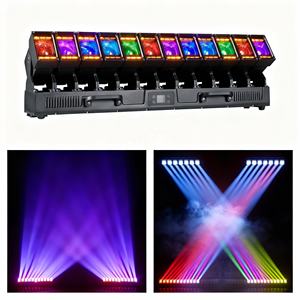 Luz Móvil LED DMX Multicanal <span class=keywords><strong>de</strong></span> 12x60W <span class=keywords><strong>de</strong></span> Alta Potencia con Amplificación Eléctrica para Conciertos, Bodas, Discotecas y Espectáculos - Product Image 1