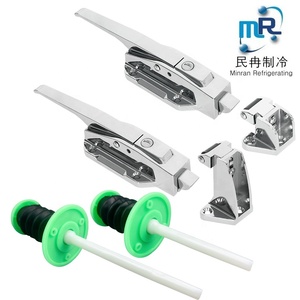 1178 Manija con pestillo y cerradura para <span class=keywords><strong>puerta</strong></span> de congelador, refrigerador, horno, cámara frigorífica y almacenamiento en frío - Product Image 1