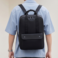 Mochila Casual para Negocios, Resistente al Agua, para Portátil, para el Trabajo de Oficina, Viajes Cortos